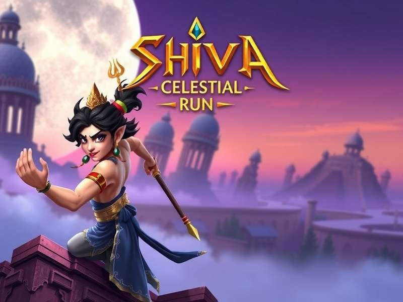 Shiva S Celestial Run Game Banner